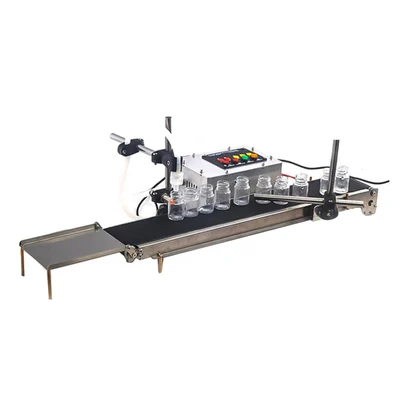 Automatic 1 to 3000 ml Liquid Filling Machine with Conveyor Belt for Medical, Pharmaceutical, Commercial uses